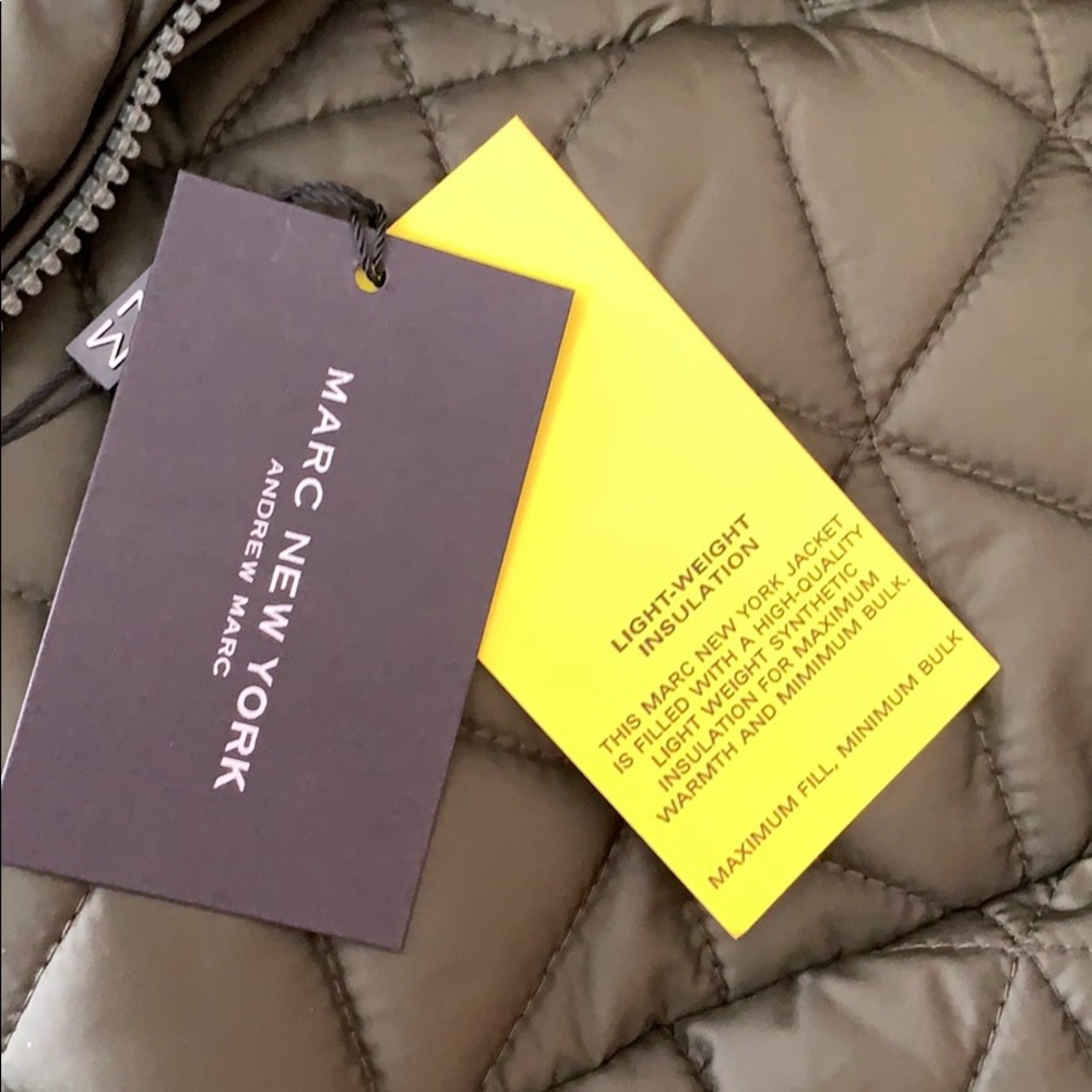 ANDREW MARC Hooded Quilted Puffer Jacket - Picture 7 of 11